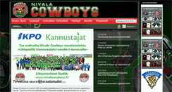 Desktop Screenshot of nivalacowboys.fi
